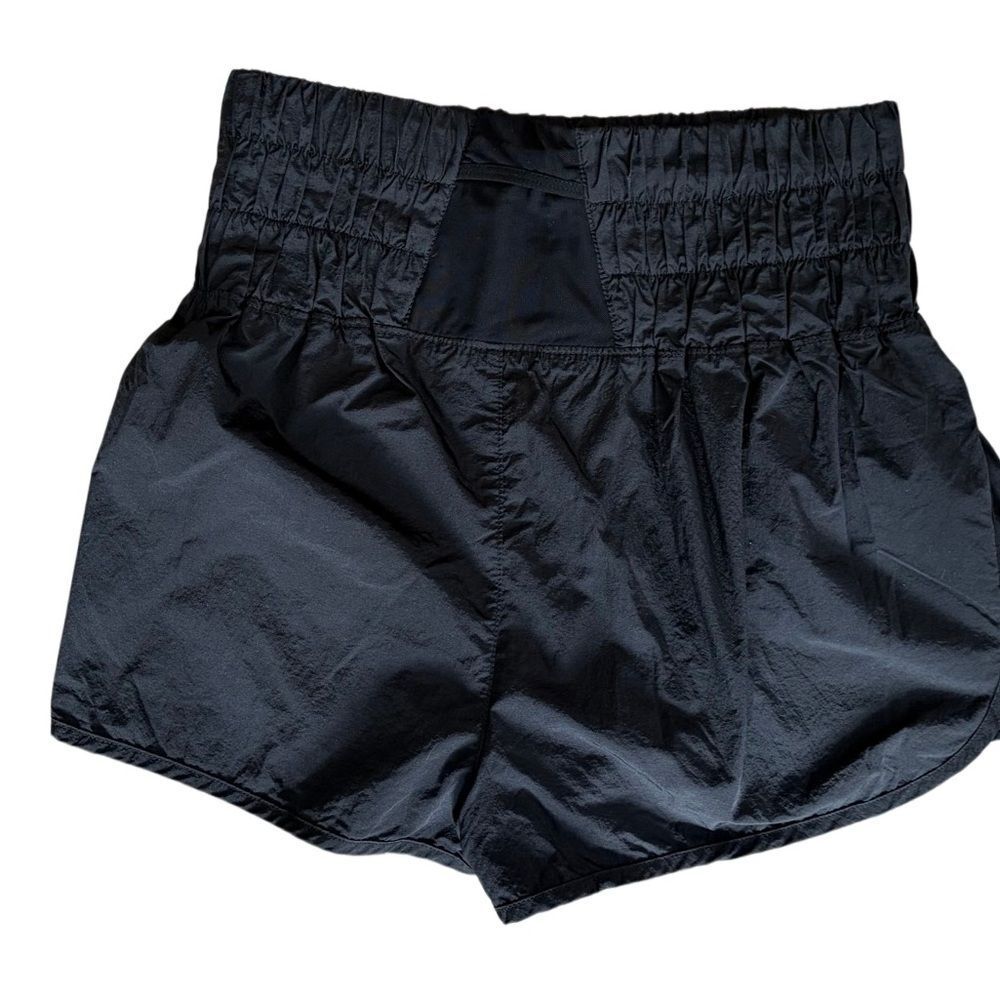 Free People Movement black The Way Home High Rise Lined shorts size L. - Picture 8 of 10